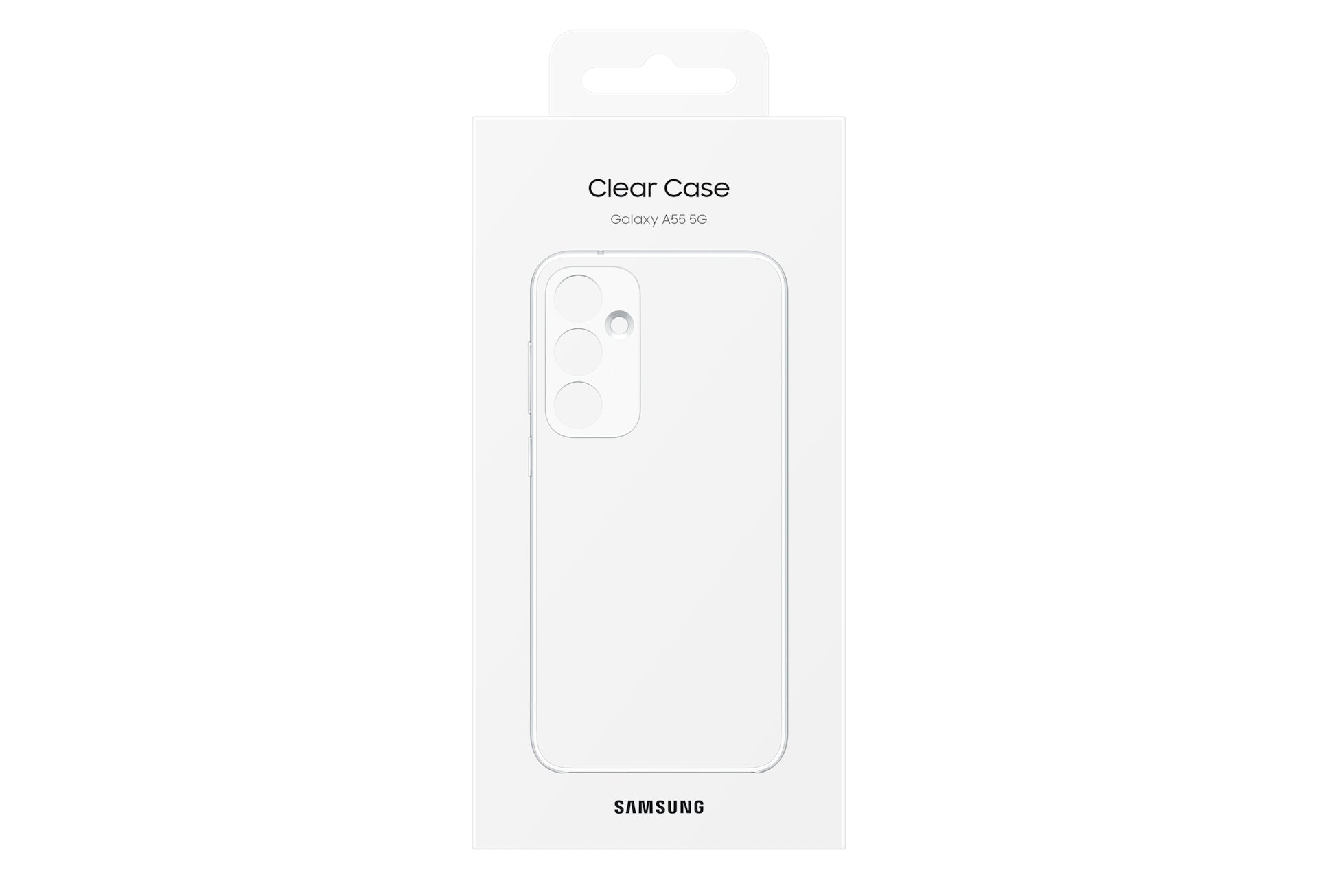 Samsung Backcover – für Galaxy A55 5G – transparent, stossfest