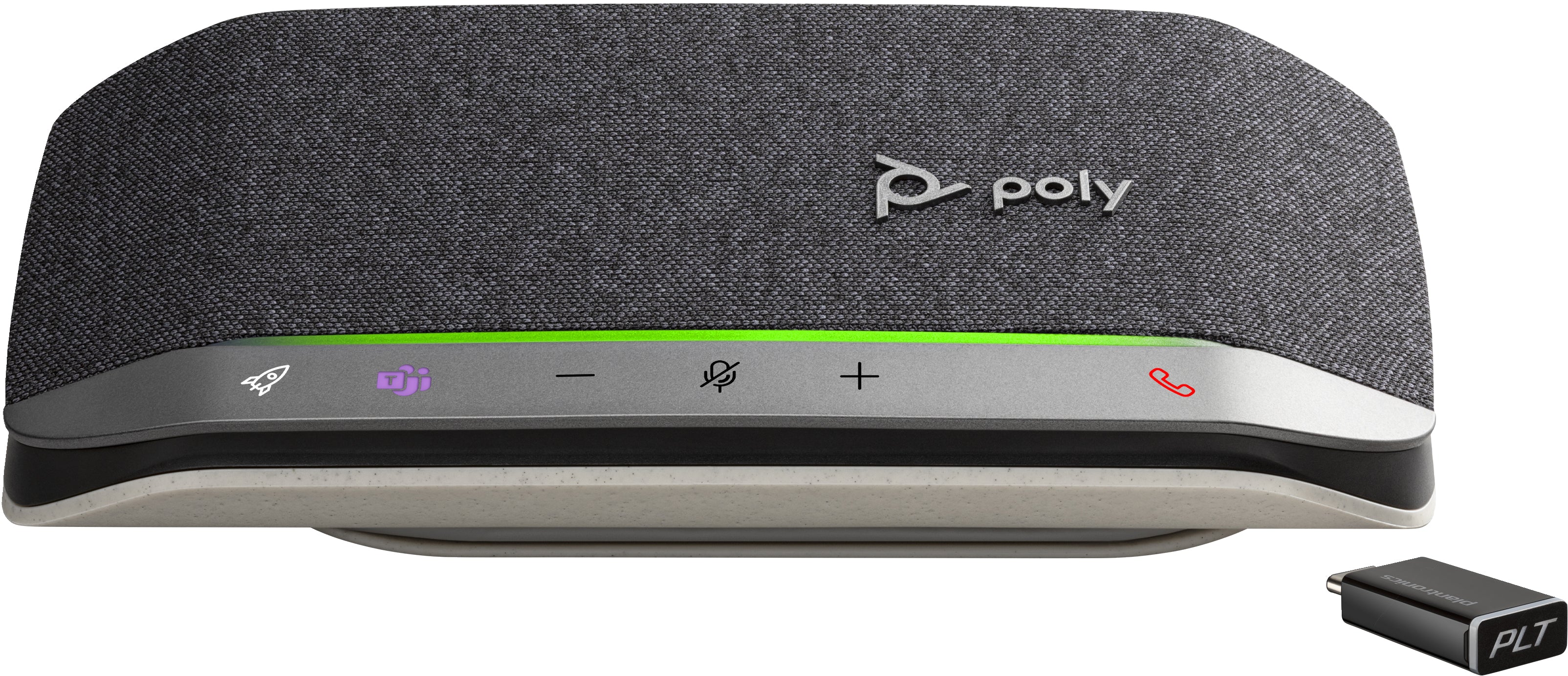 Poly Sync 20 – Kabelgebunden & Kabellos, Schwarz
