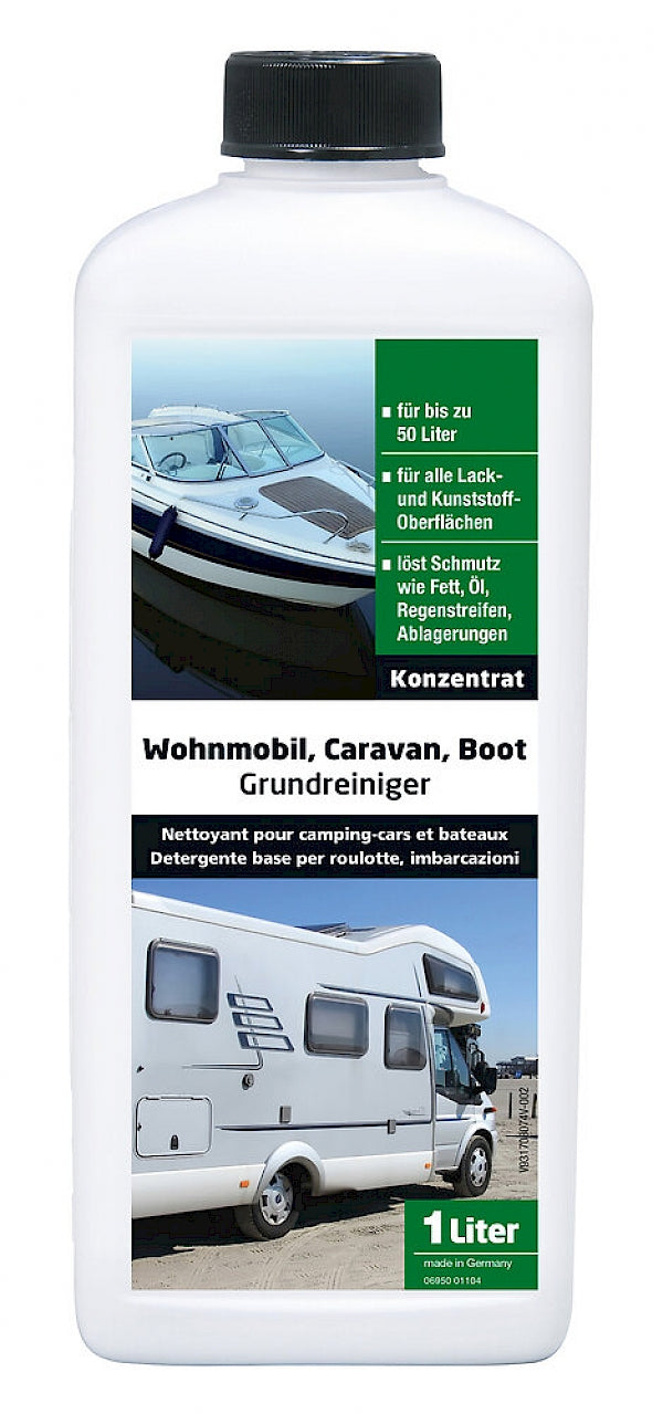 Glutoclean Grundreiniger – für Wohnmobil, Caravan & Boot – 1 l