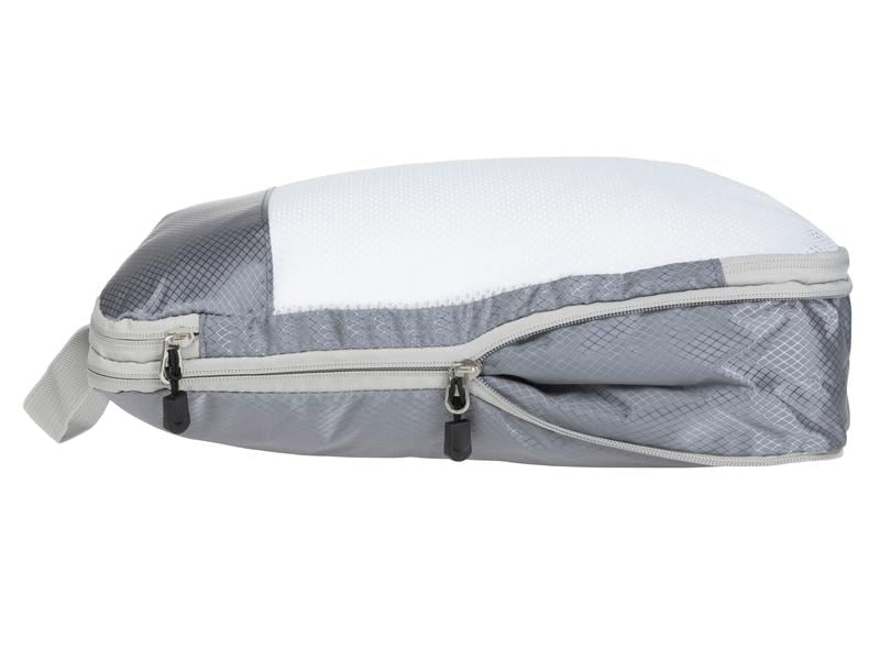 KOOR Reissverschlusstasche – 35×9×25 cm – Grau – Polyester – 2 Stk.