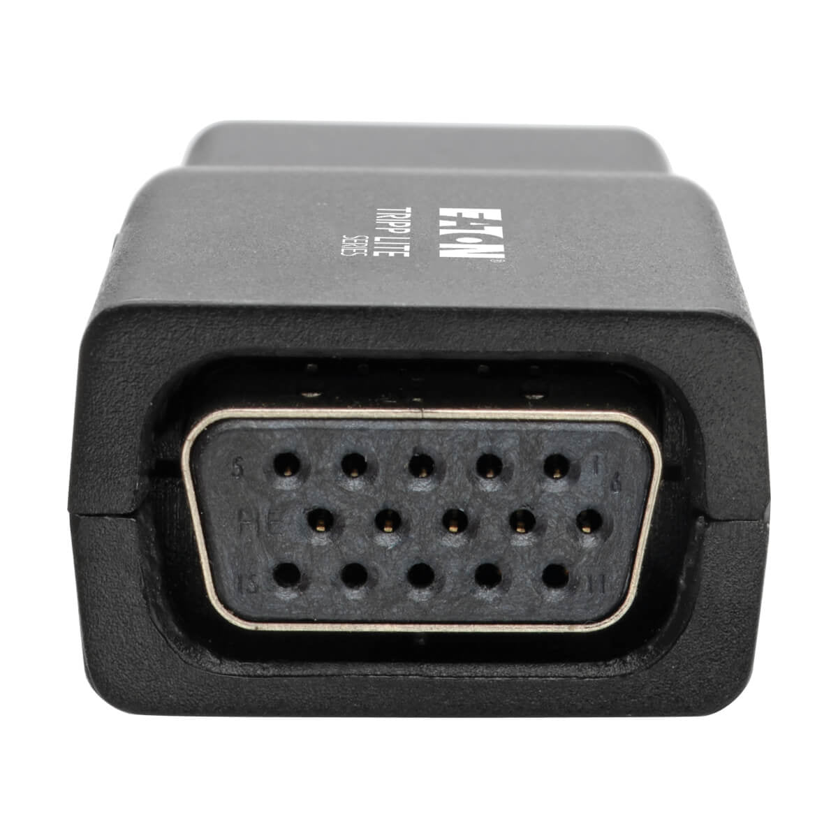 Tripp Lite P131-000-A HDMI zu VGA Adapter – 1920 × 1200 @ 60 Hz, Audio (3,5 mm), Micro-USB-B (Strom) – Schwarz