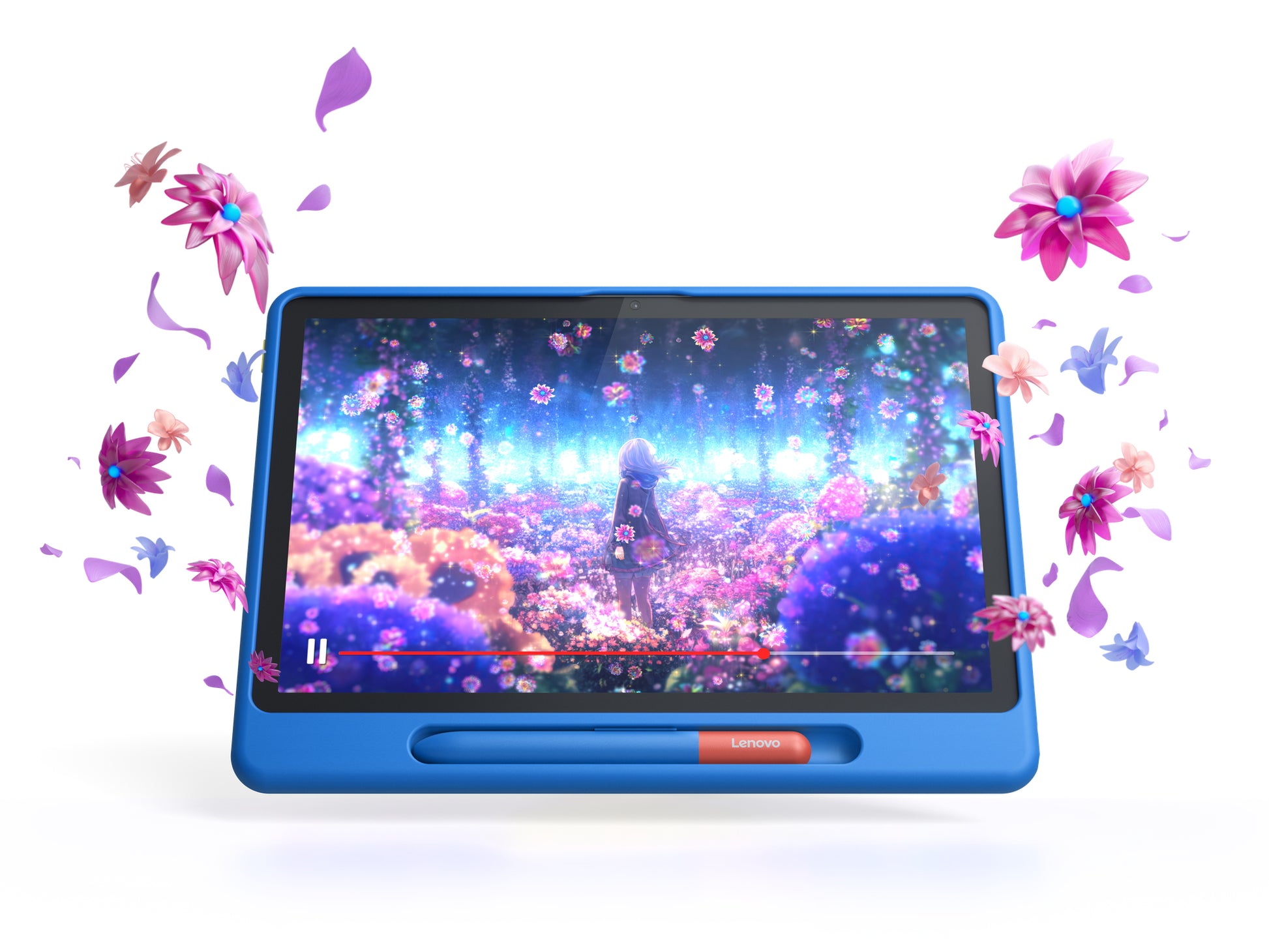 Lenovo Tab – 10,1", 64 GB, 4 GB RAM, WLAN, Android 14, Grau