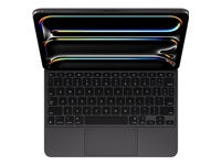 Apple Magic Keyboard – Tastatur, US-Layout (EN), mit Touchpad, Schwarz – für iPad Pro 11 (M5)