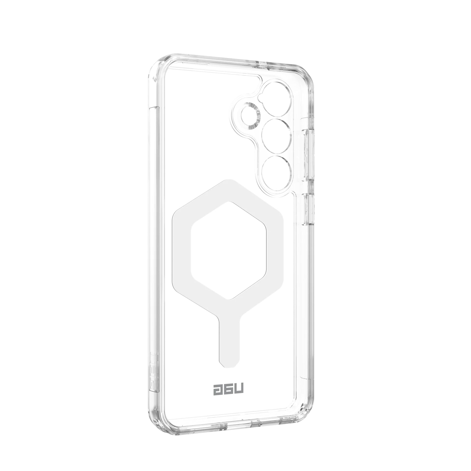 Urban Armor Gear UAG Plyo Pro – Rückcover – für Samsung Galaxy S25 Plus, TPU, Silber/Transparent, bis 4,8 m Sturzsicher