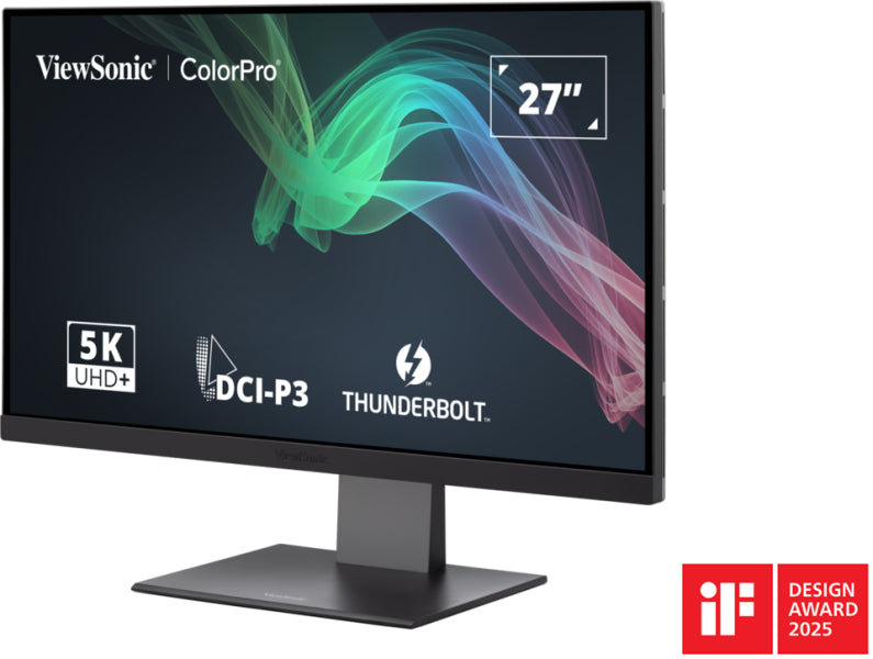 ViewSonic VP2788-5K – Monitor, 27" 5120 × 2880 (5K), Thunderbolt 4, 100 W USB-C