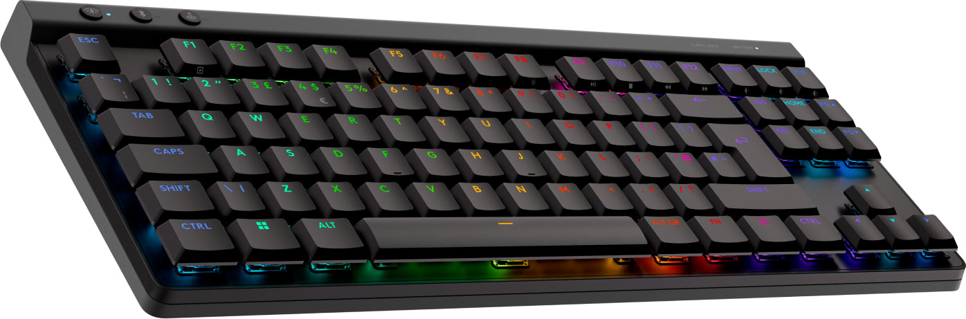 Logitech G G515 LIGHTSPEED TKL – mechanisch – Bluetooth & 2,4 GHz (Nano-Empfänger) – QWERTY (UK-INT) – RGB