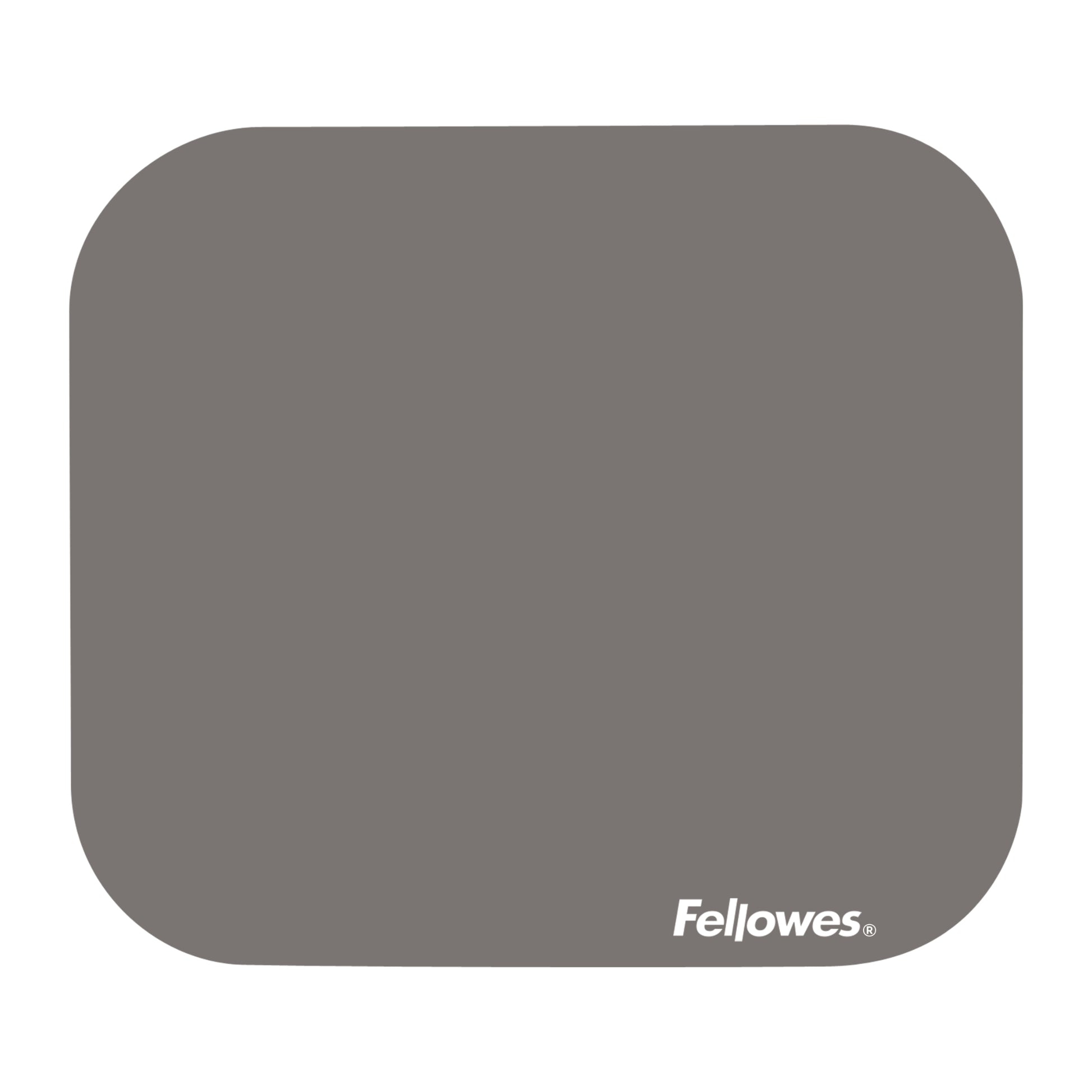 Fellowes 58023 – Mauspad – Polyester, Gummi, Grau