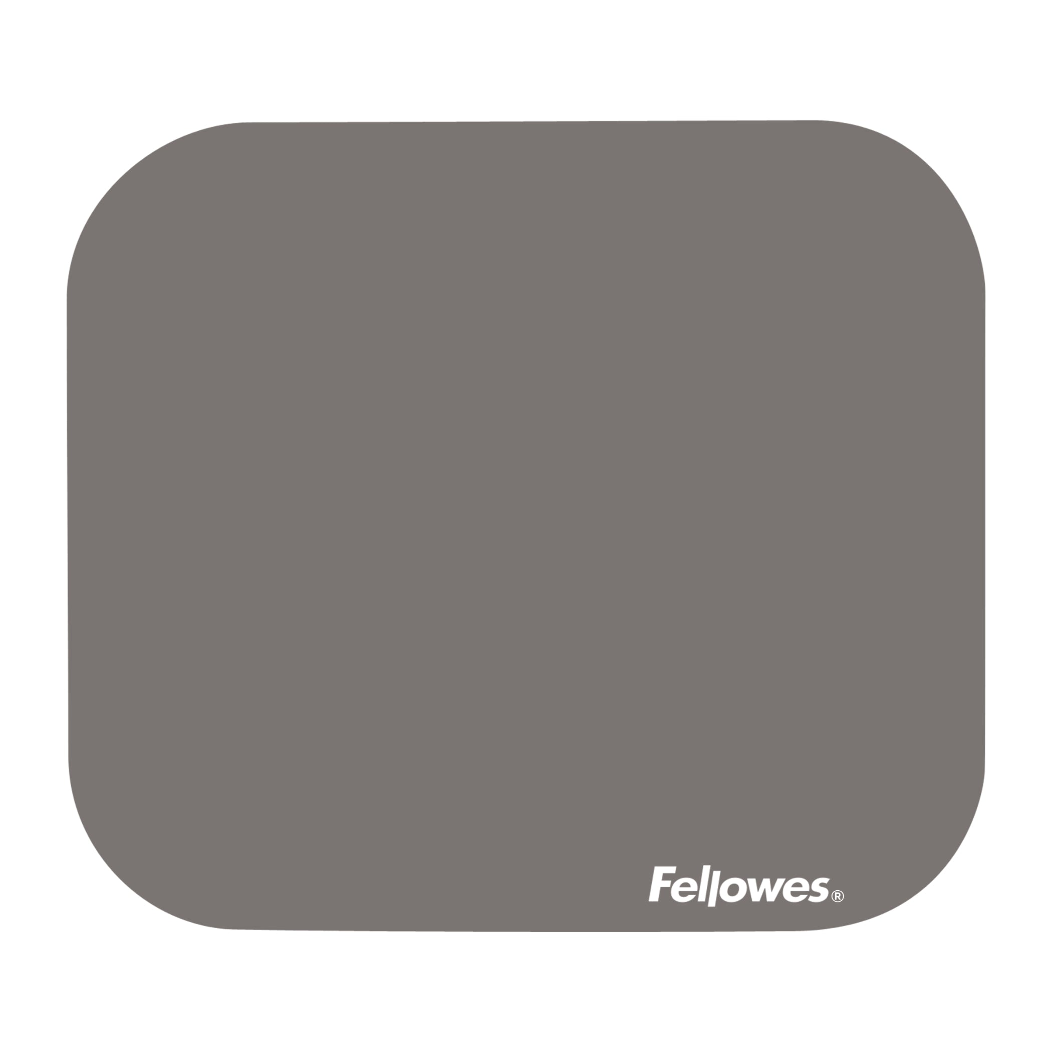 Fellowes 58023 – Mauspad – Polyester, Gummi, Grau