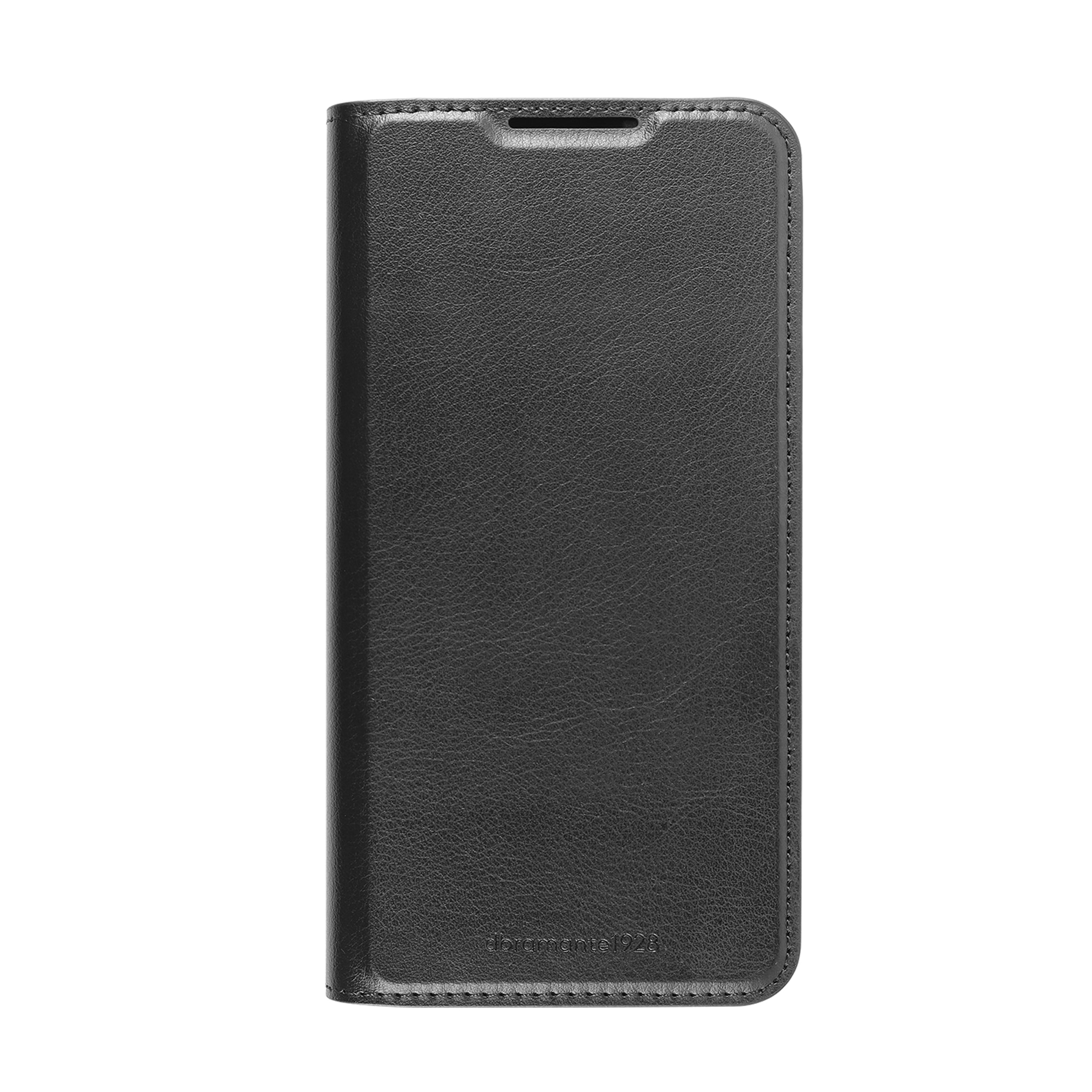 dbramante1928 Oslo Folio – für Samsung Galaxy A35 5G, mit Kartenfach, PU+Recycling-Kunststoff, schwarz