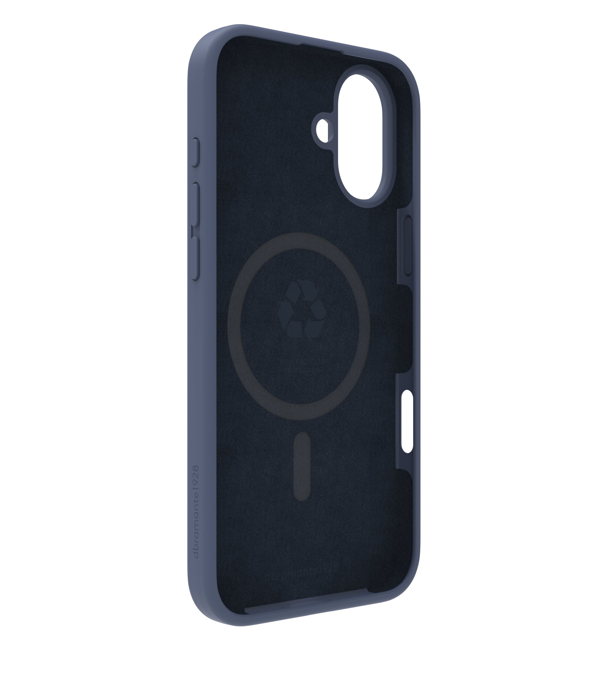 dbramante1928 Monaco Backcover – für Apple iPhone 16 Plus – MagSafe, Kunststoff+Silikon, Pacific Blue