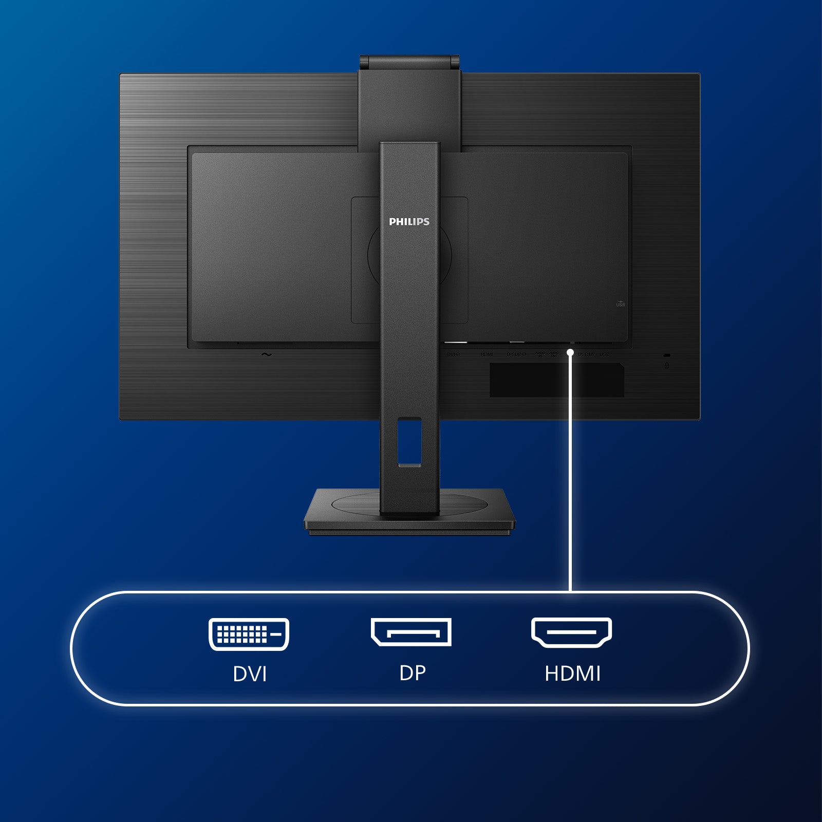 Philips 272S1MH/00 – 27" Full HD IPS 75 Hz – Webcam, Lautsprecher