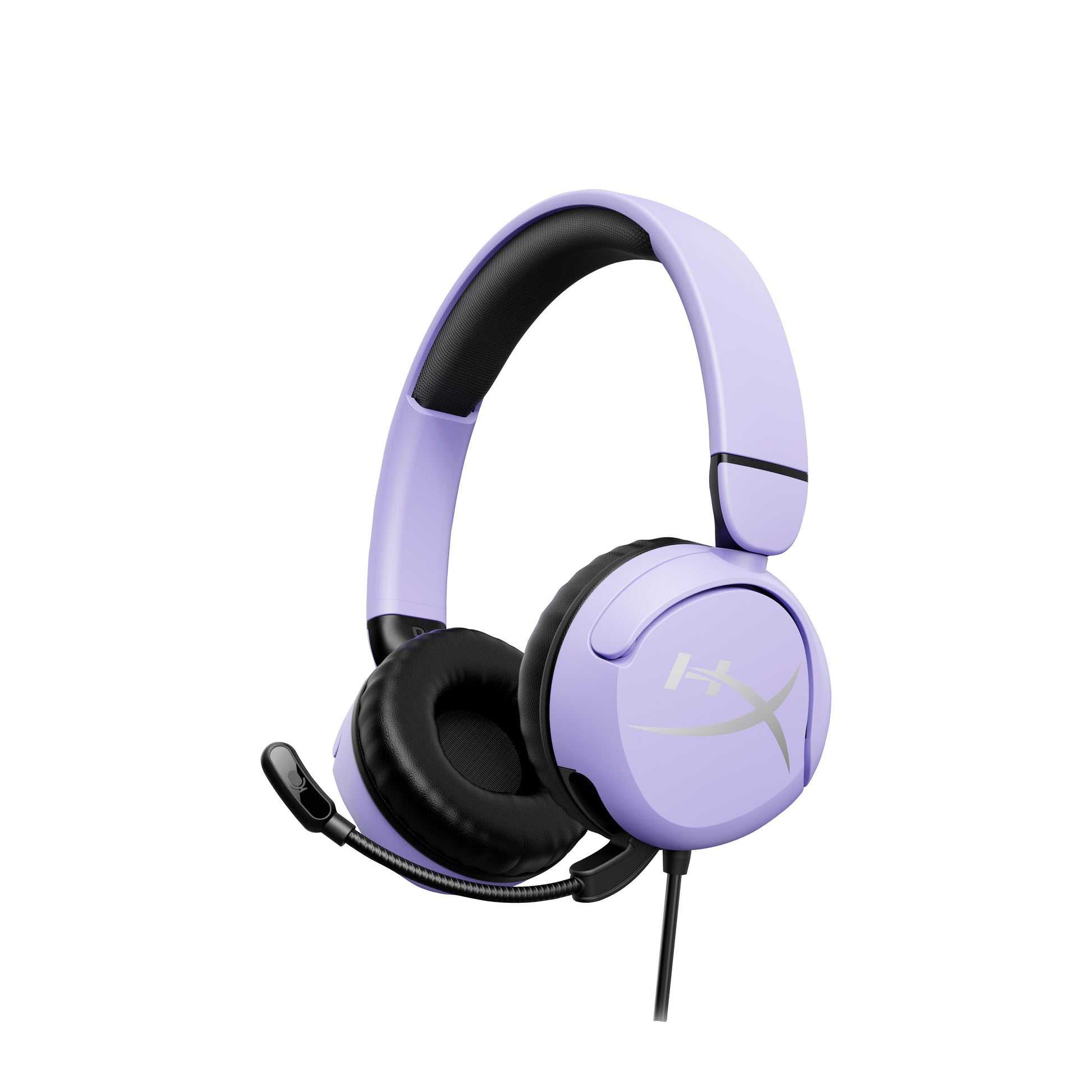 HyperX Cloud Mini Gaming-Headset – On-Ear, Stereo, Kabelgebunden, 3,5 mm Klinke, ANC, Violett