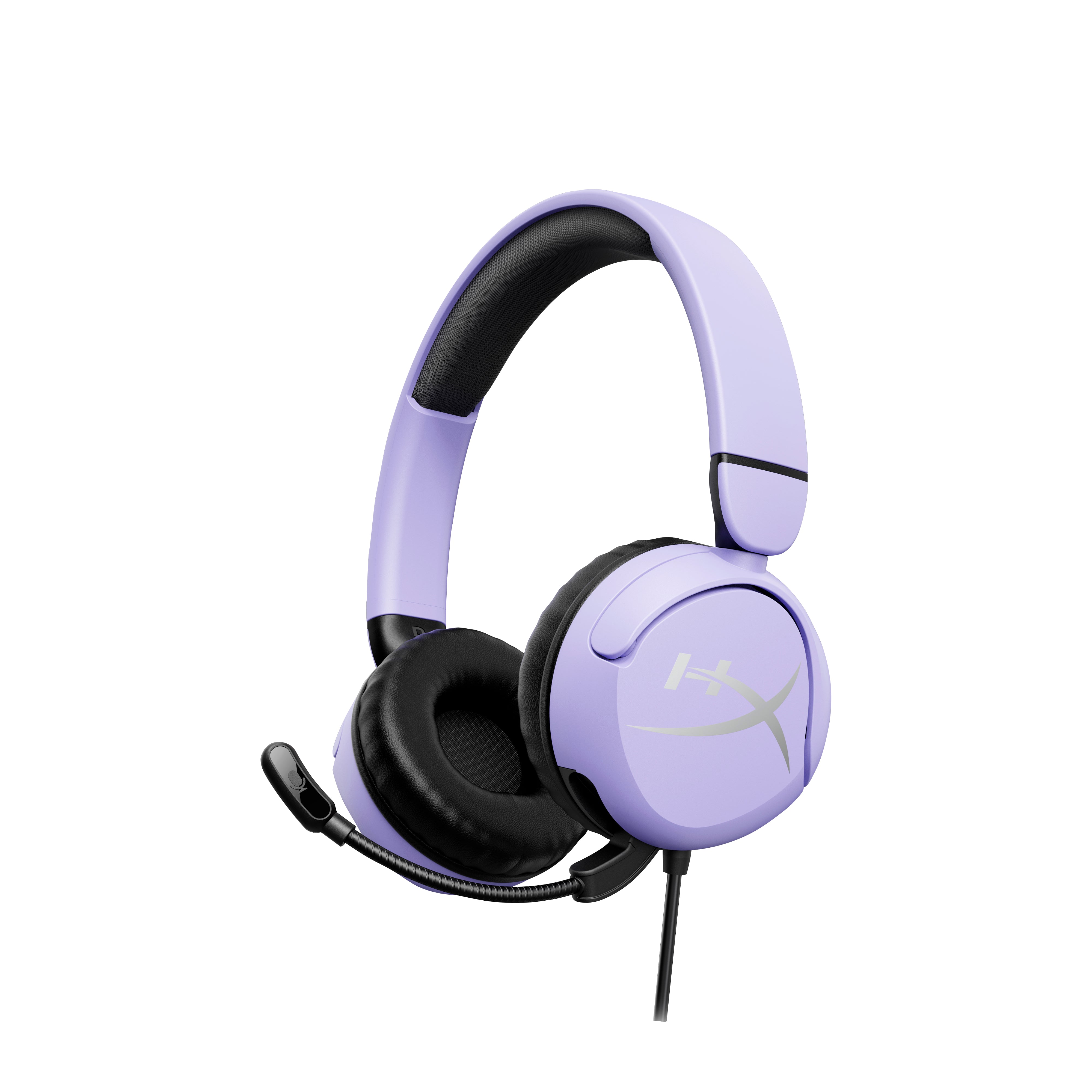 HyperX Cloud Mini Gaming-Headset – On-Ear, Stereo, Kabelgebunden, 3,5 mm Klinke, ANC, Violett