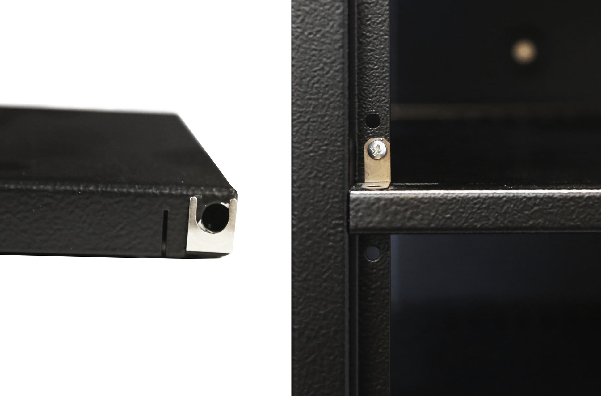 Leba NoteLocker 12-KL1000 – Lade-Wandschrank für 12 Geräte, bis 15,6", abschliessbar, 400 × 450 × 1745 mm, schwarz