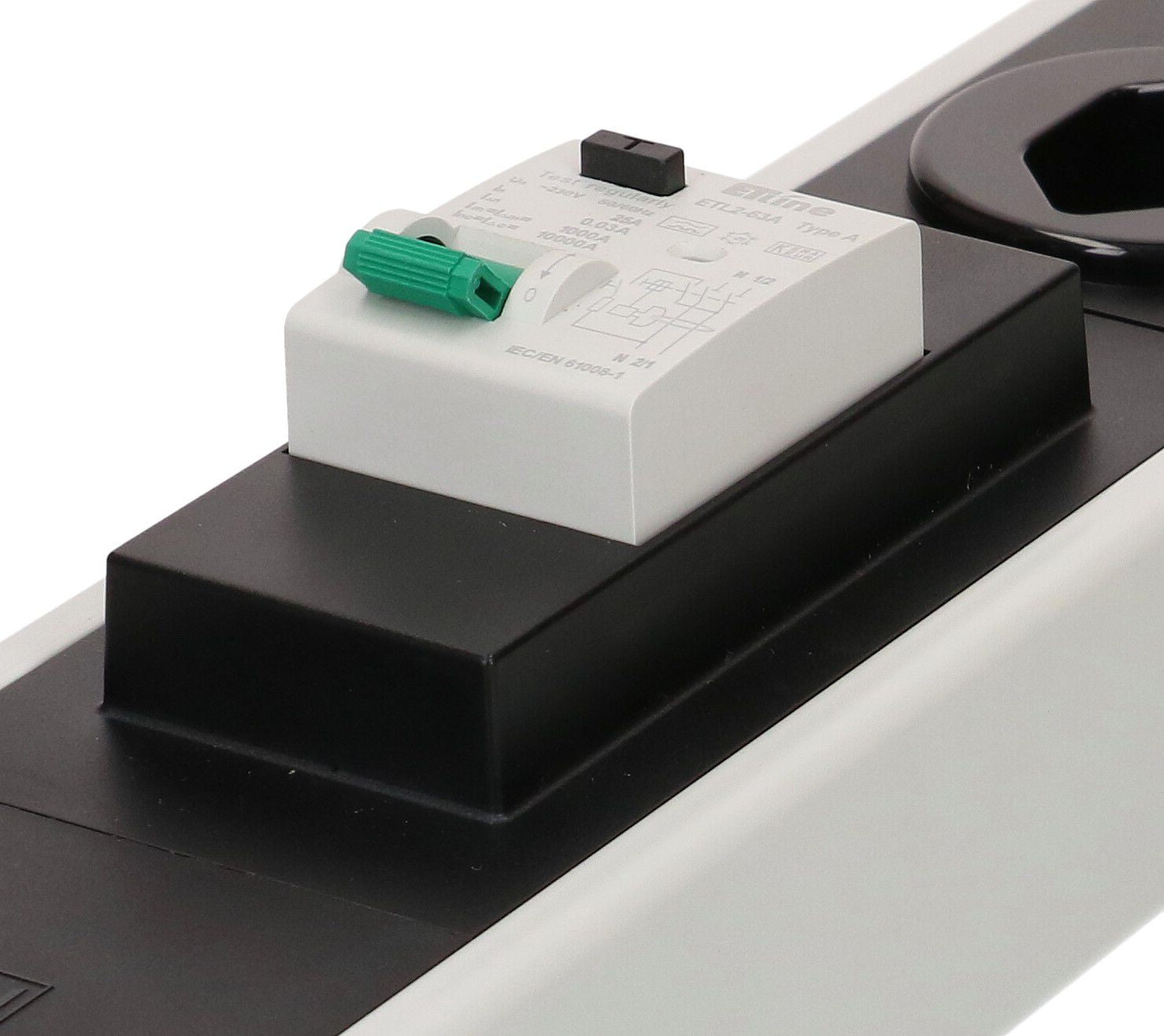 Max Hauri AG Max Hauri Power Line – Steckdosenleiste, 5× T13, 1,5 m, Stecker T12, 10 A