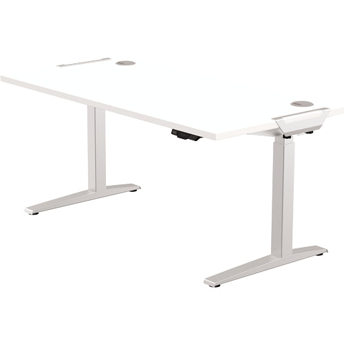 Fellowes Tischplatte – 120 × 80 × 2,5 cm – weiss – für Levado, Cambio