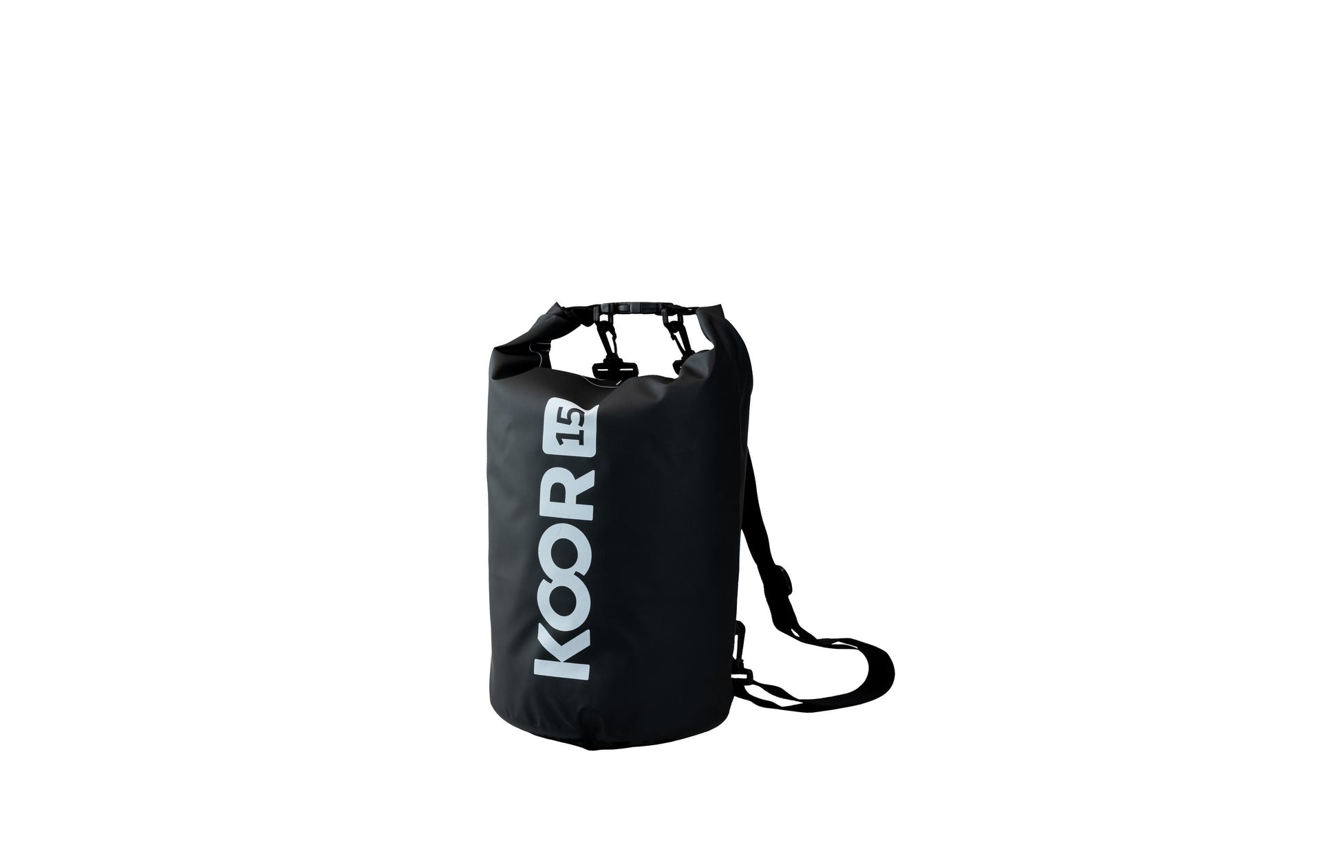 KOOR Reisebeutel, 15 l, PVC, Schwarz, 36,5 × 53,5 × 22 cm