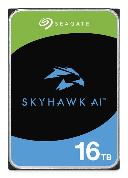 Seagate SkyHawk AI ST16000VE004 – 16 TB, 3,5" SATA III, 7200 U/min
