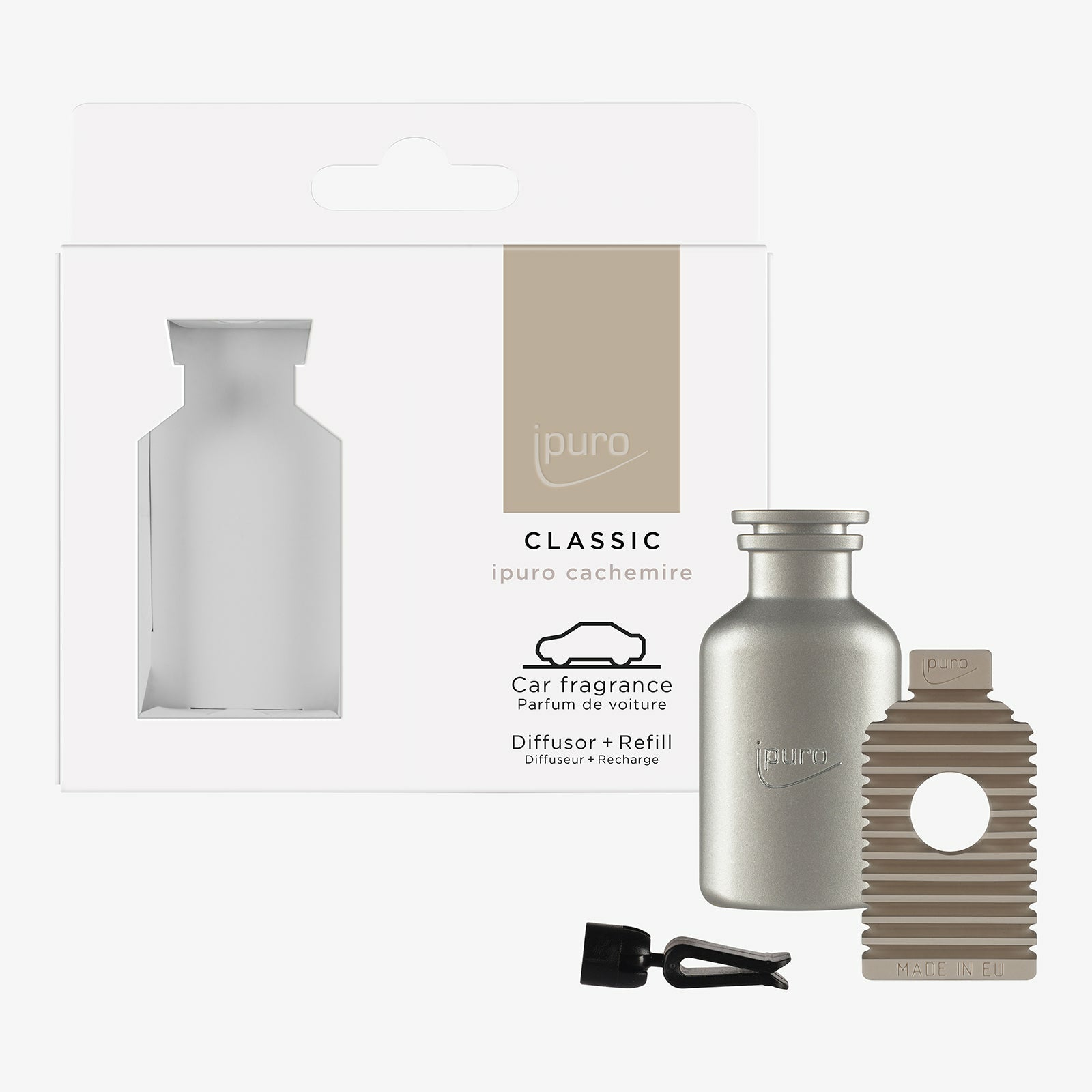 ipuro Duftkartusche Cachemire – anklippbar – Refill – 1 Stk.
