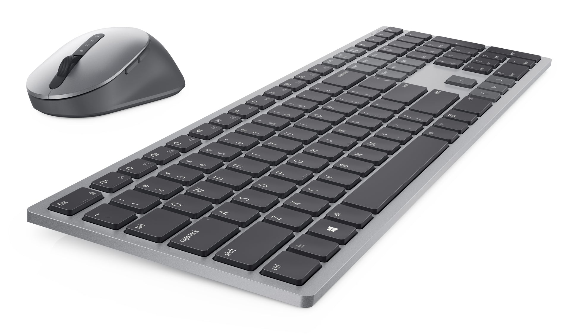 DELL KM7321W – Tastatur-Maus-Set – Bluetooth & 2,4 GHz – QWERTY (RU) – Grau