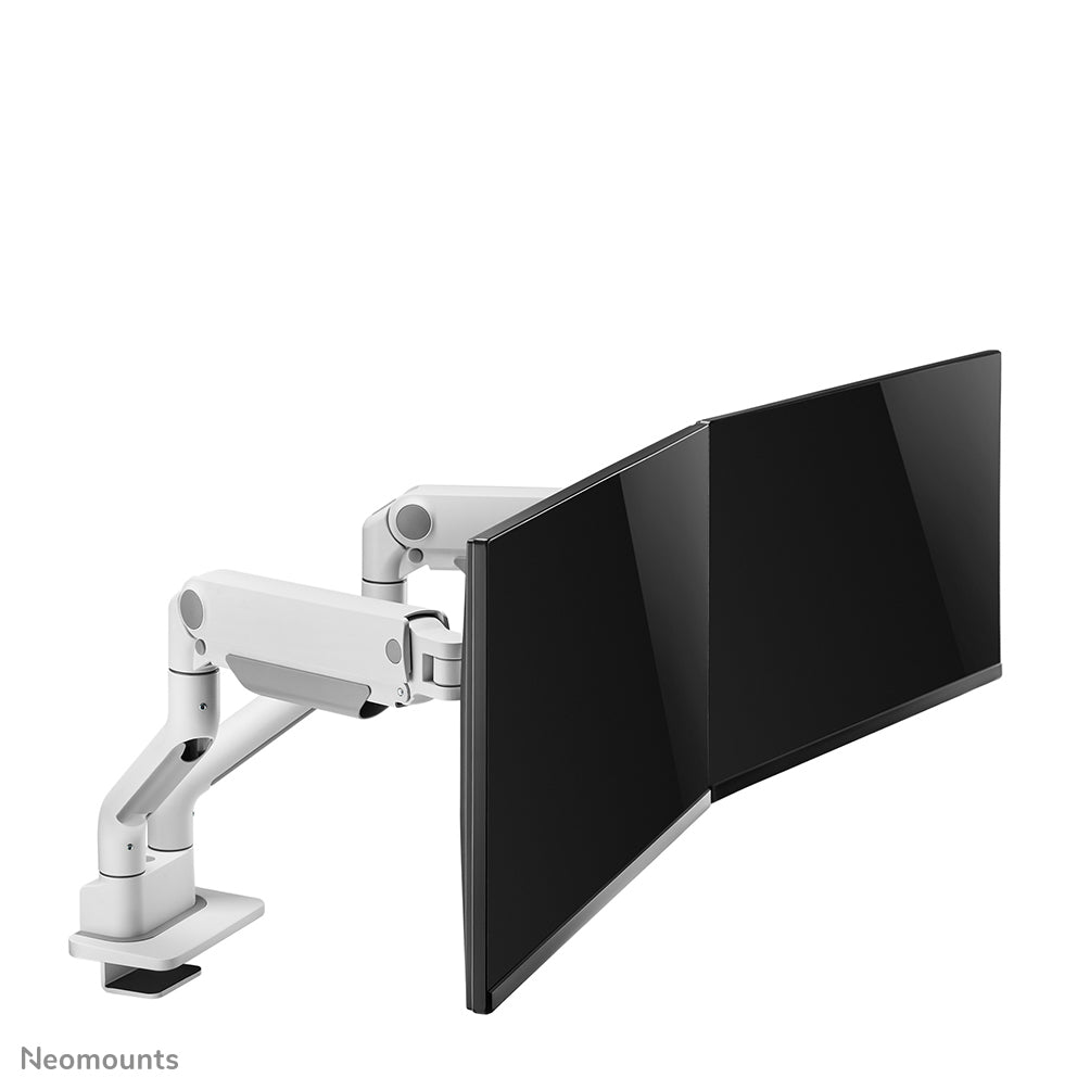 Neomounts Ds70S-950Wh2 – Monitorarm, 2, Klemme/Durchführung, bis 35", VESA 75 × 75/100 × 100 mm, 18 kg