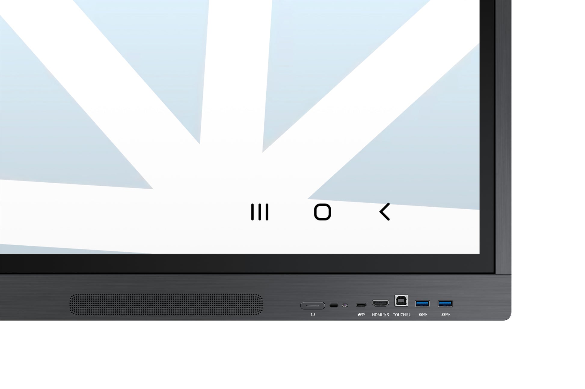 Samsung WA86D – 86" Interaktives Display – 4K UHD – IR-Touch (Multitouch) – Android 13 – 400 cd/m² – 12/7