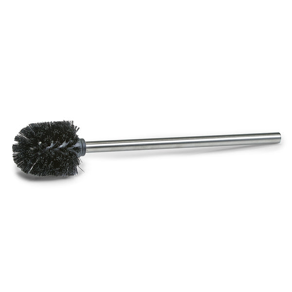 Zeller Present Ersatzbürstenkopf – Edelstahl, Schwarz, Ø 7,5 cm, H 39,5 cm
