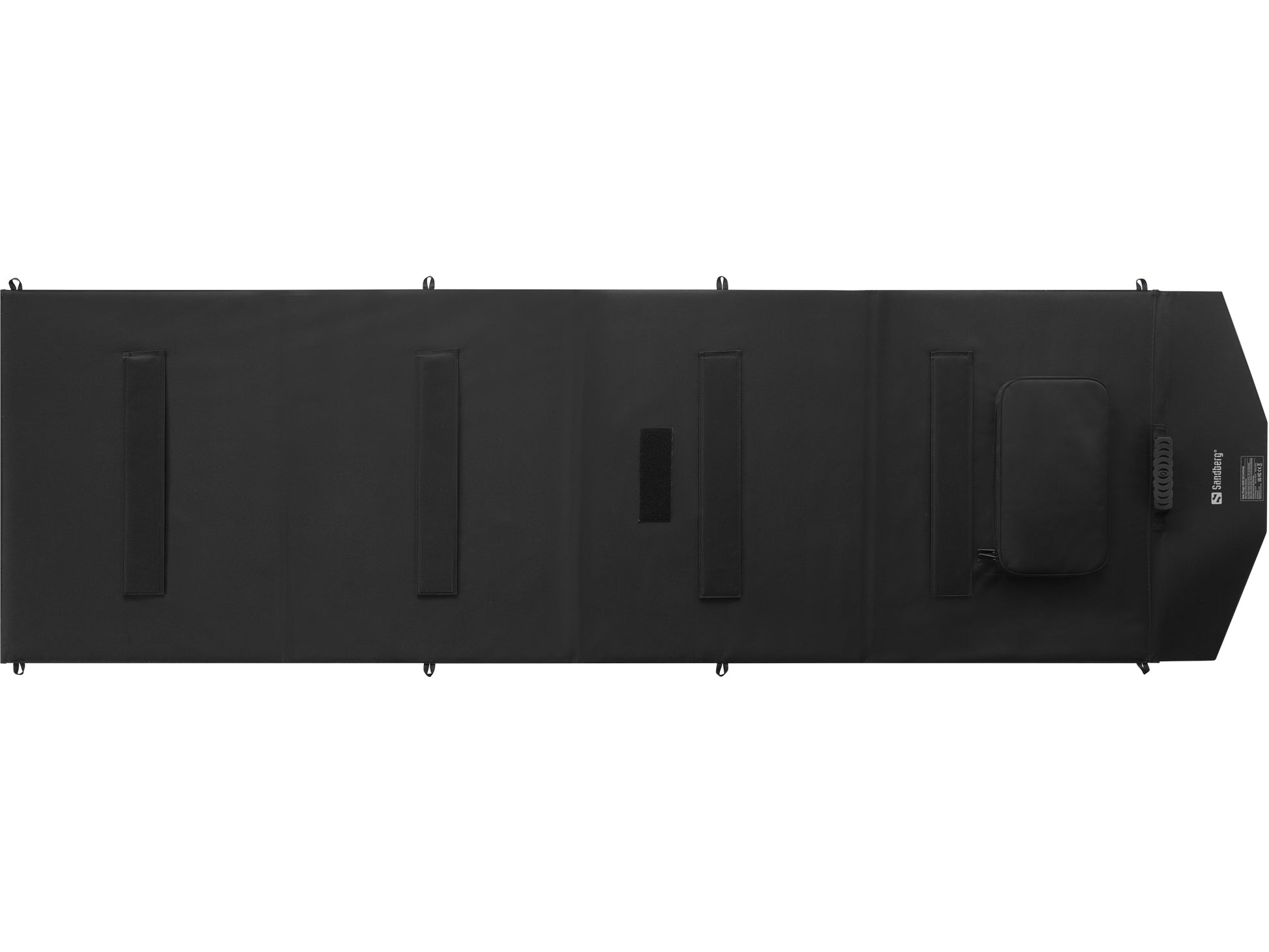 Sandberg 420-82 Solarpanel-Ladegerät 200 W – USB×3, PD, QC 3.0 – Monokristallines Silizium – Schwarz