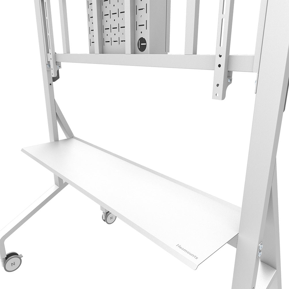 Neomounts MOVE Go XL FL50-575WH1 – Trolley, höhenverstellbar, für 65–110", VESA 100×100–1000×600, bis 125 kg