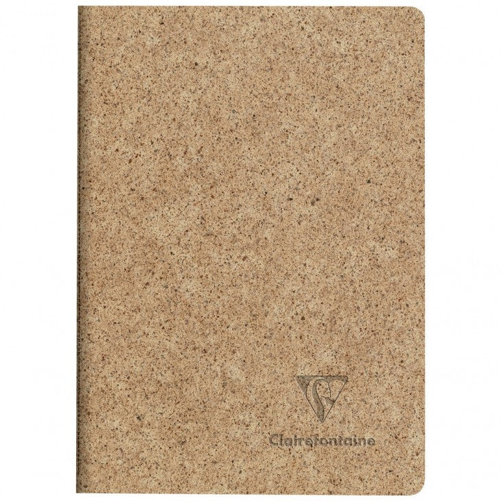 Clairefontaine Notizheft A6, liniert, Fadenheftung, 96 Seiten, 90 g/m² – cacao