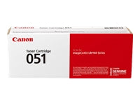 Canon Toner CRG 051 – schwarz, 1700 Seiten – für Mono-Laserdrucker/Multifunktionsgeräte