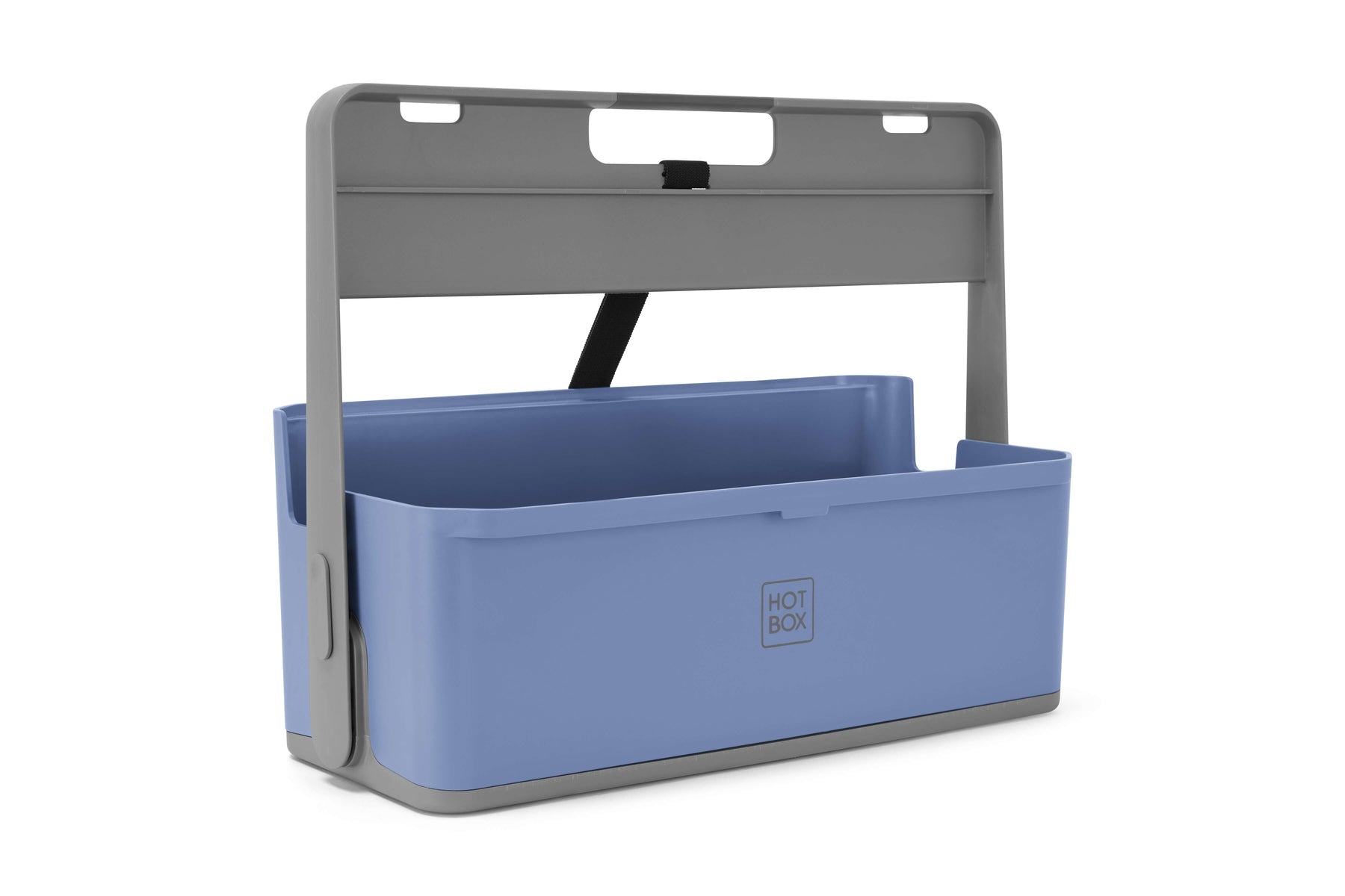 Hotbox Laptop-Ständer – bis 14,9", höhenverstellbar, mit 2 Schubladen – Blau