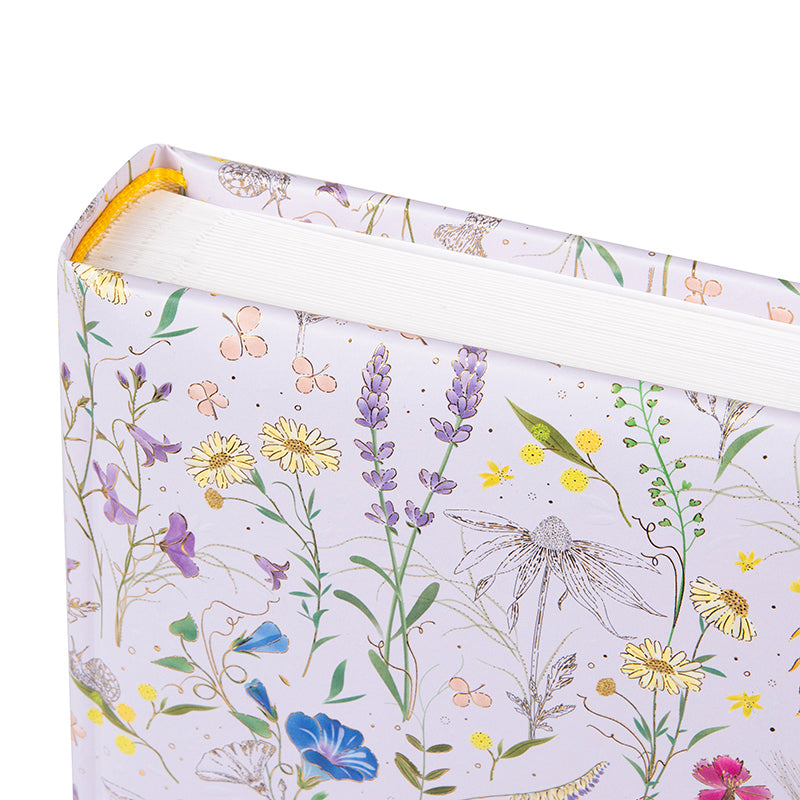 Goldbuch Fotoalbum Summer Meadow – für 100 × 150 mm, lila, Pergamin, 300 × 310 mm