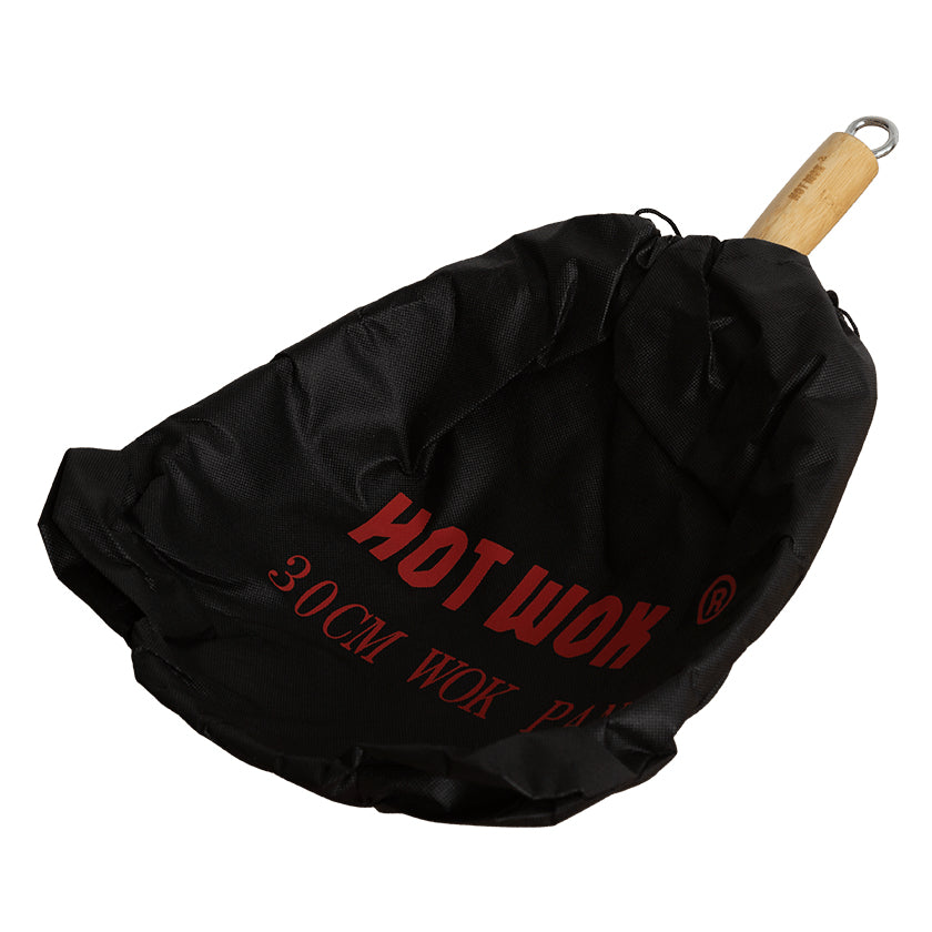 Hot Wok Fonduepfanne HW3731 – Ø 35 cm, Karbonstahl, Teflonbeschichtet, Schwarz