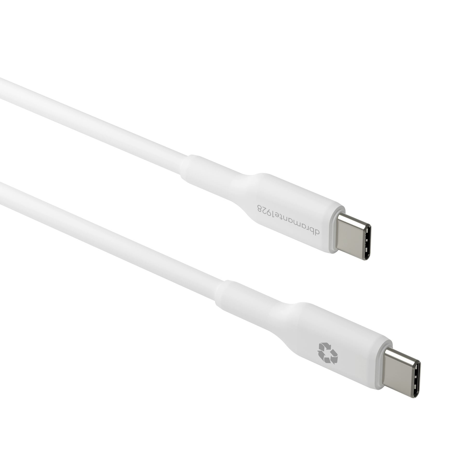 dbramante1928 USB-C auf USB-C Kabel – 2 m – Weiss