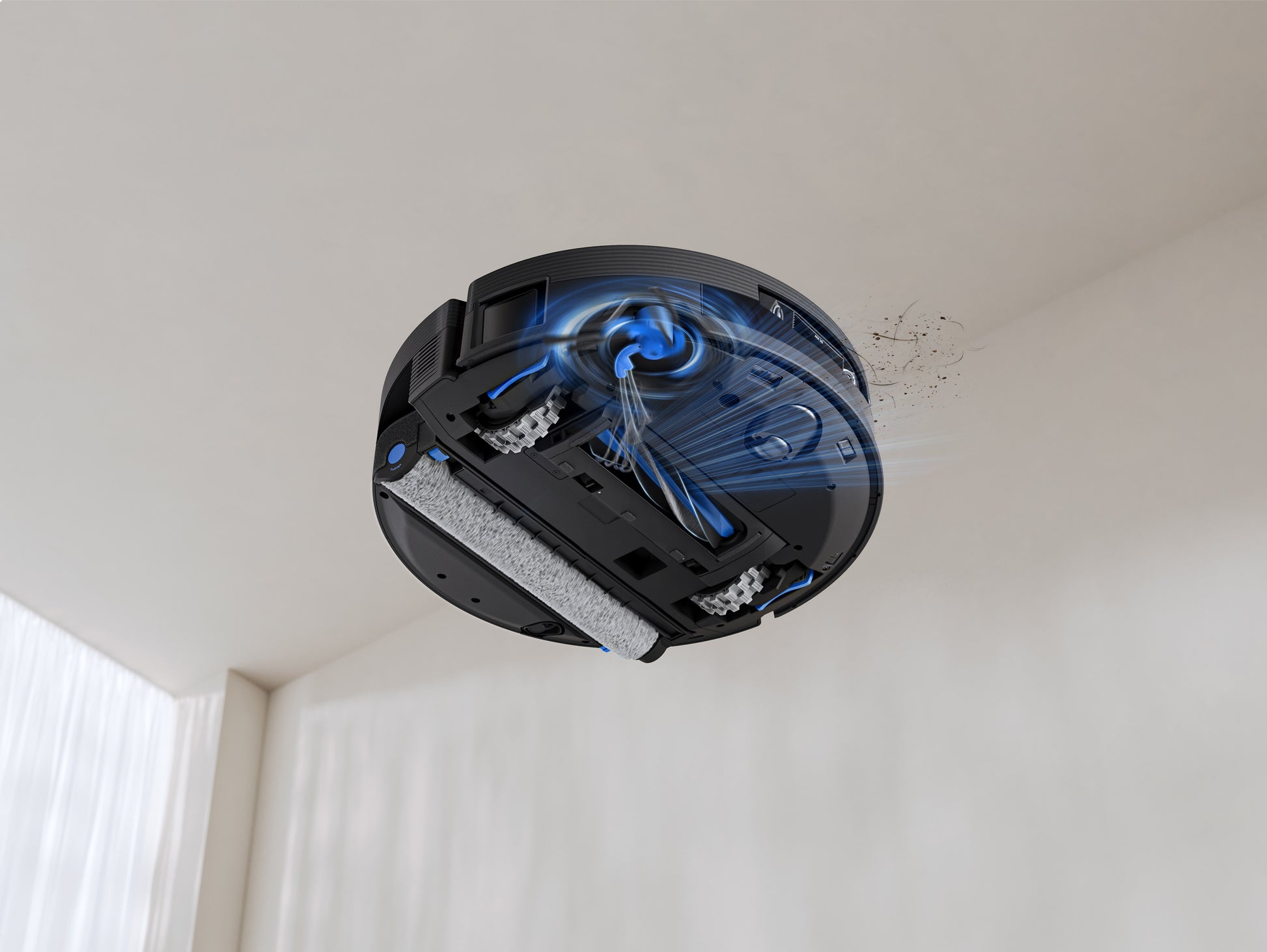 Ecovacs Deebot X12 OmniCyclone Saugroboter mit Absaugstation und Wischfunktion – 22000 Pa, 497 min
