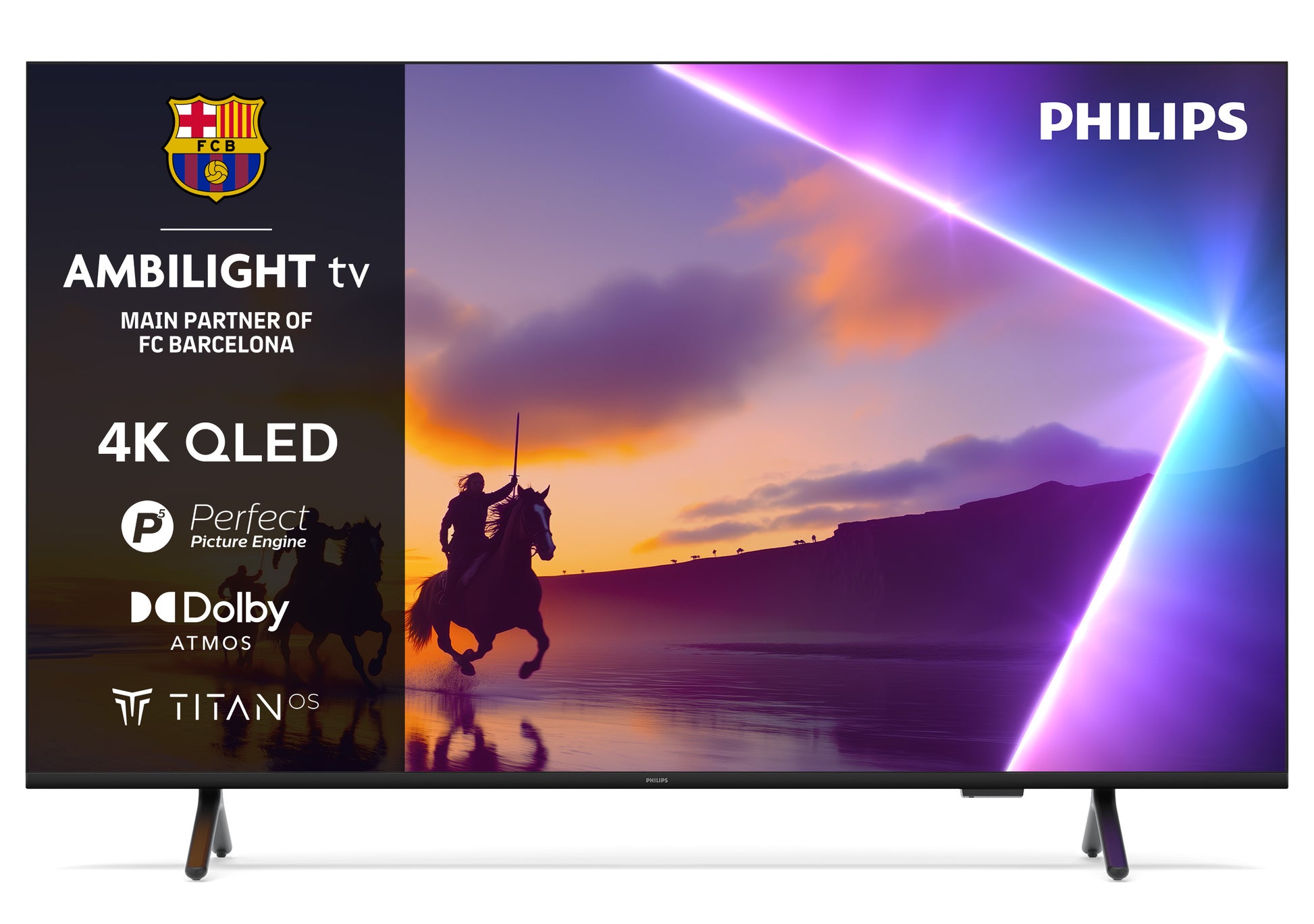 Philips 75PUS8500/12 – 75" QLED UHD 4K, Titan OS, Ambilight (2025)