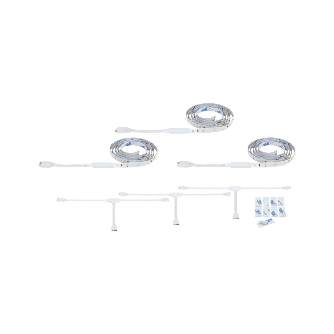 Paulmann LED-Strip Erweiterung 1 m – Warmweiss, 64 lm, 1,8 W – IP20 – 3 Stk.