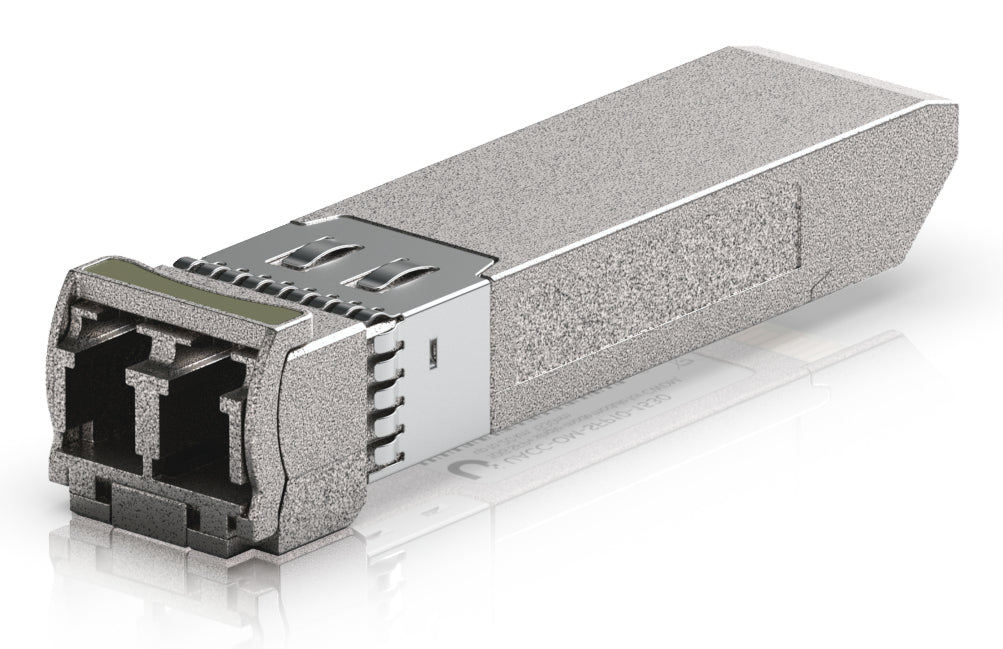 Ubiquiti SFP+ Transceiver – 11,3 Gbit/s, CWDM 1530 nm, LC (UPC), Single-Mode, 20 000 m, Grau