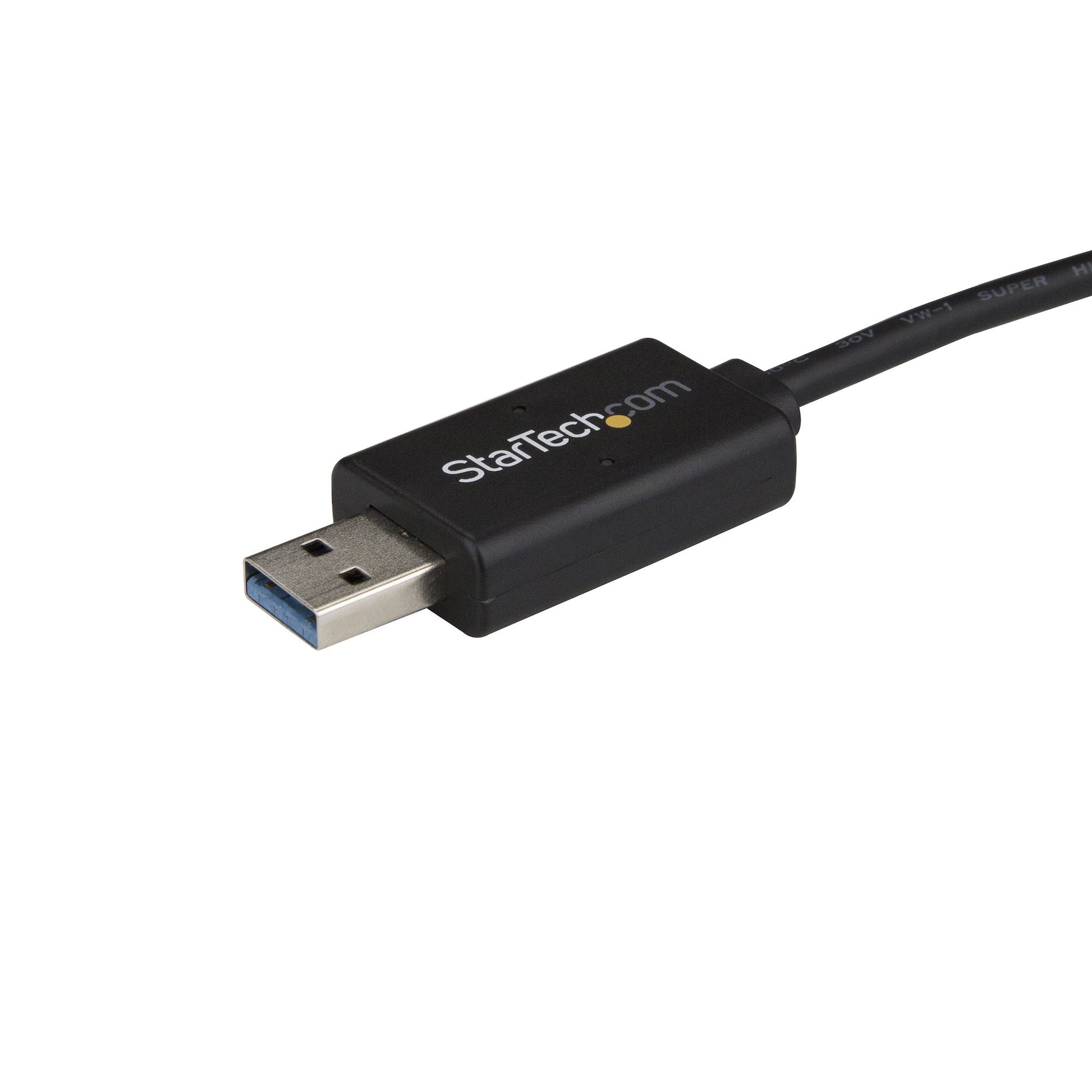 StarTech.com USB-Kabel – USB-A auf USB-C – USB 3.2 Gen 1 (5 Gbit/s) – 2 m – Schwarz – für Mac und Windows