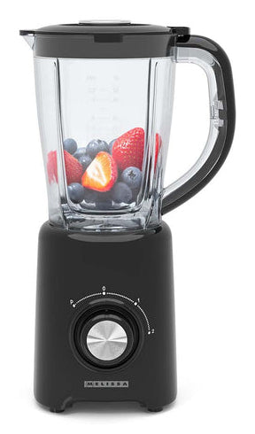 Melissa Standmixer 16180134 – 1,5 l, 800 W, spülmaschinenfest – schwarz
