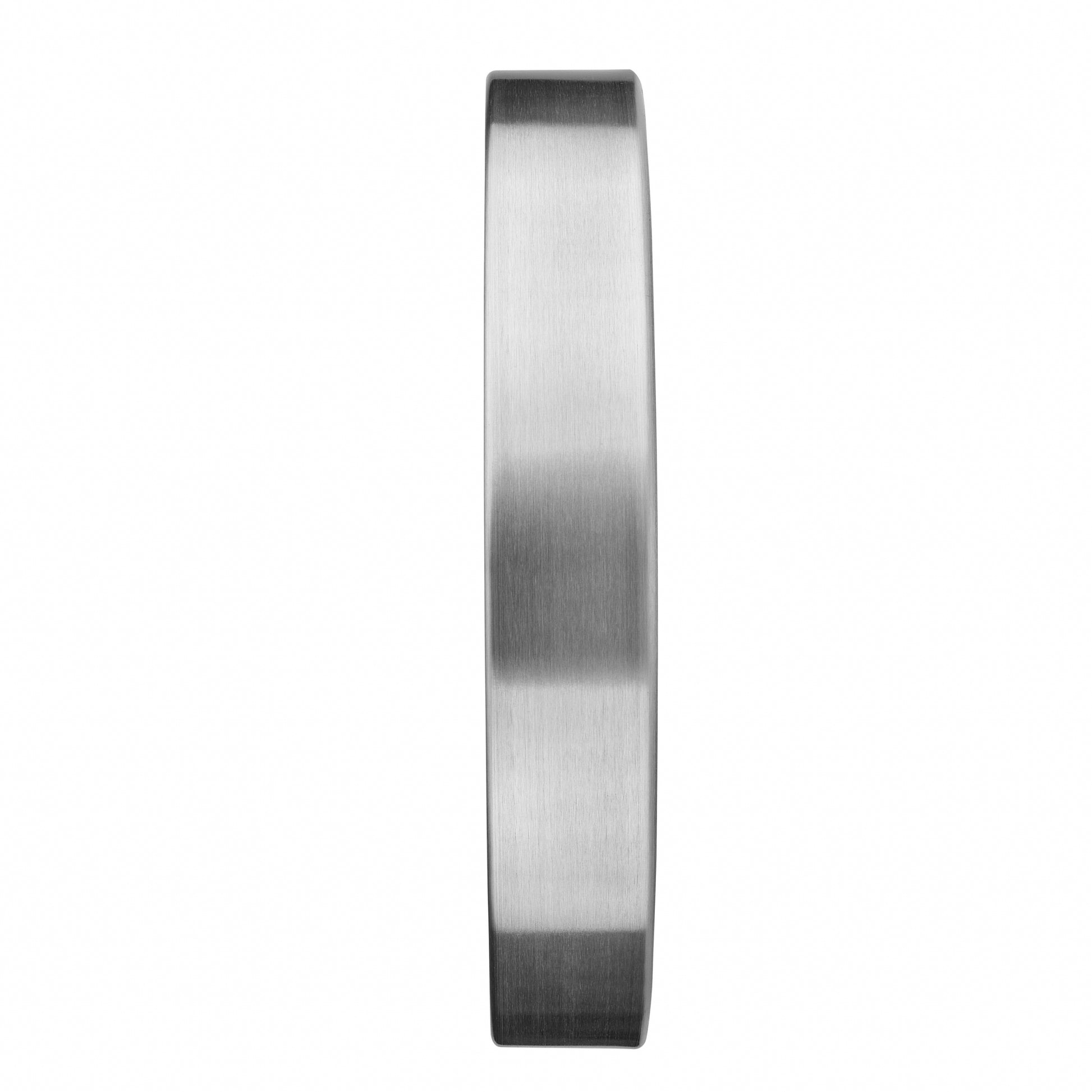TFA-Dostmann TFA Dostmann Wanduhr – Analog, lautlos, Ø 30 cm, Silber, Edelstahl