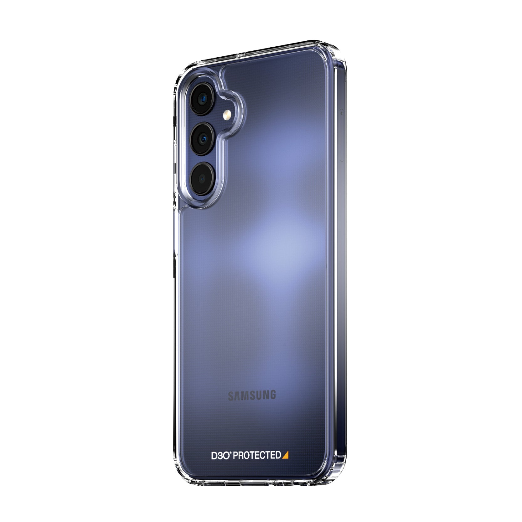 PanzerGlass Backcover – für Samsung Galaxy A25 5G, Gehärtetes Glas+PET+Silikon, Transparent