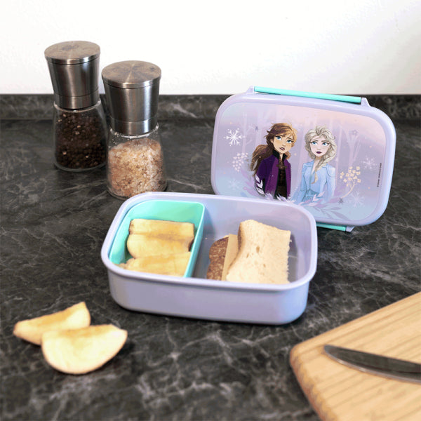 Scooli Lunchbox 800 ml, 18 × 13,5 × 6 cm, blau, BPA-frei