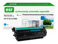 esr 508A (CF361A) Cyan Toner – Kompatibel – 5'000 Seiten – für HP