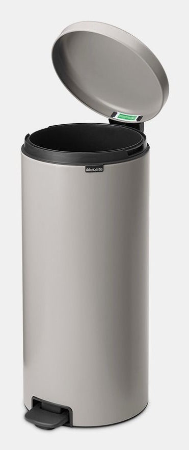Brabantia NewIcon Treteimer – 30 l – Edelstahl, rund – Soft-Close