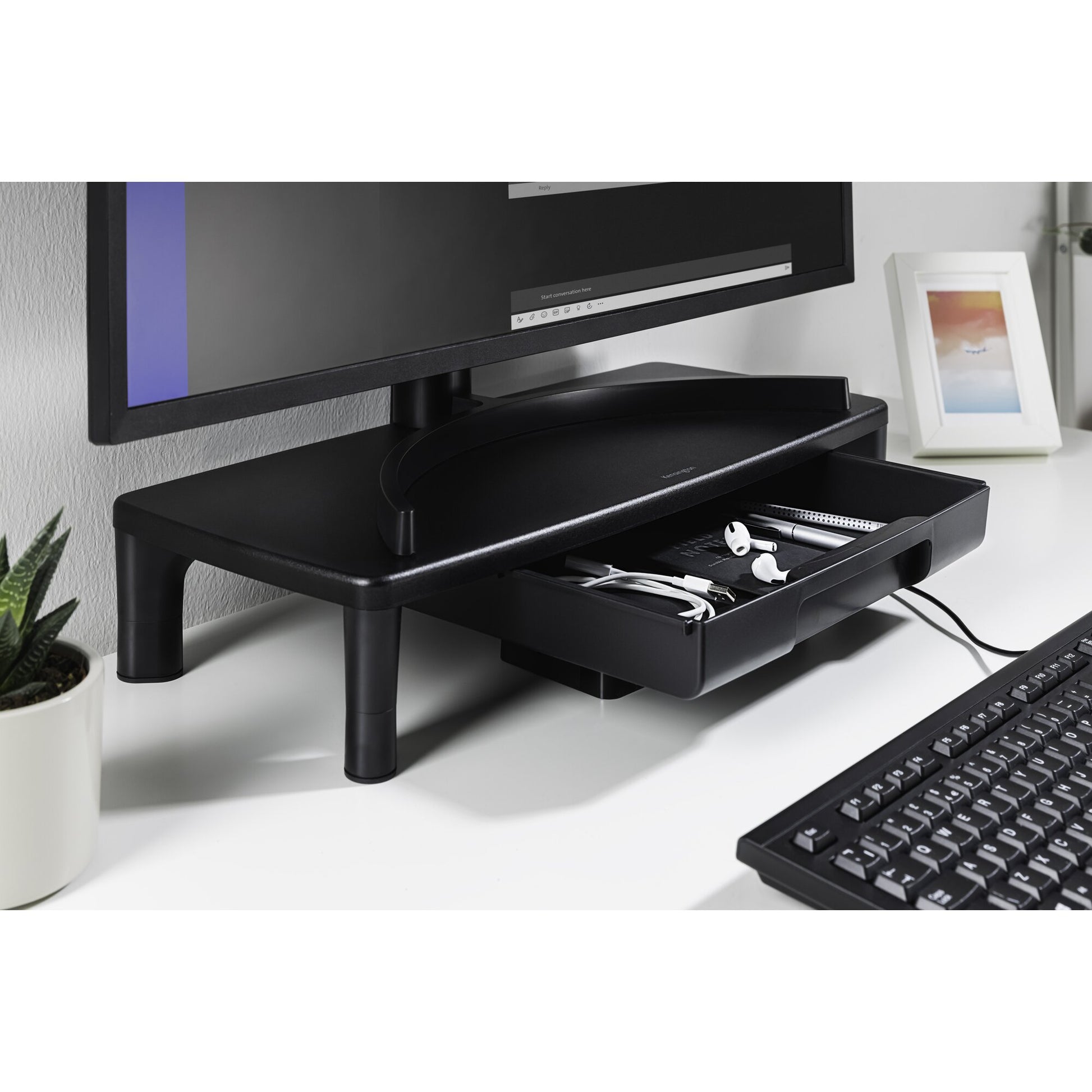 Kensington KB100 EQ – Tastatur – kabelgebunden – schwarz