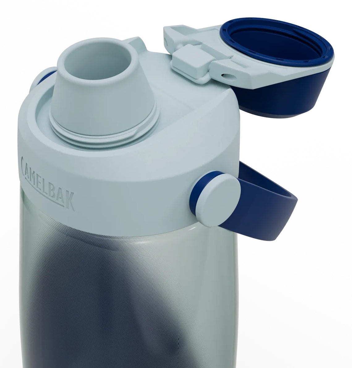 CamelBak Thrive Chug Trinkflasche 750 ml – Copolyester, Klappdeckel, Deep Sea Dawn