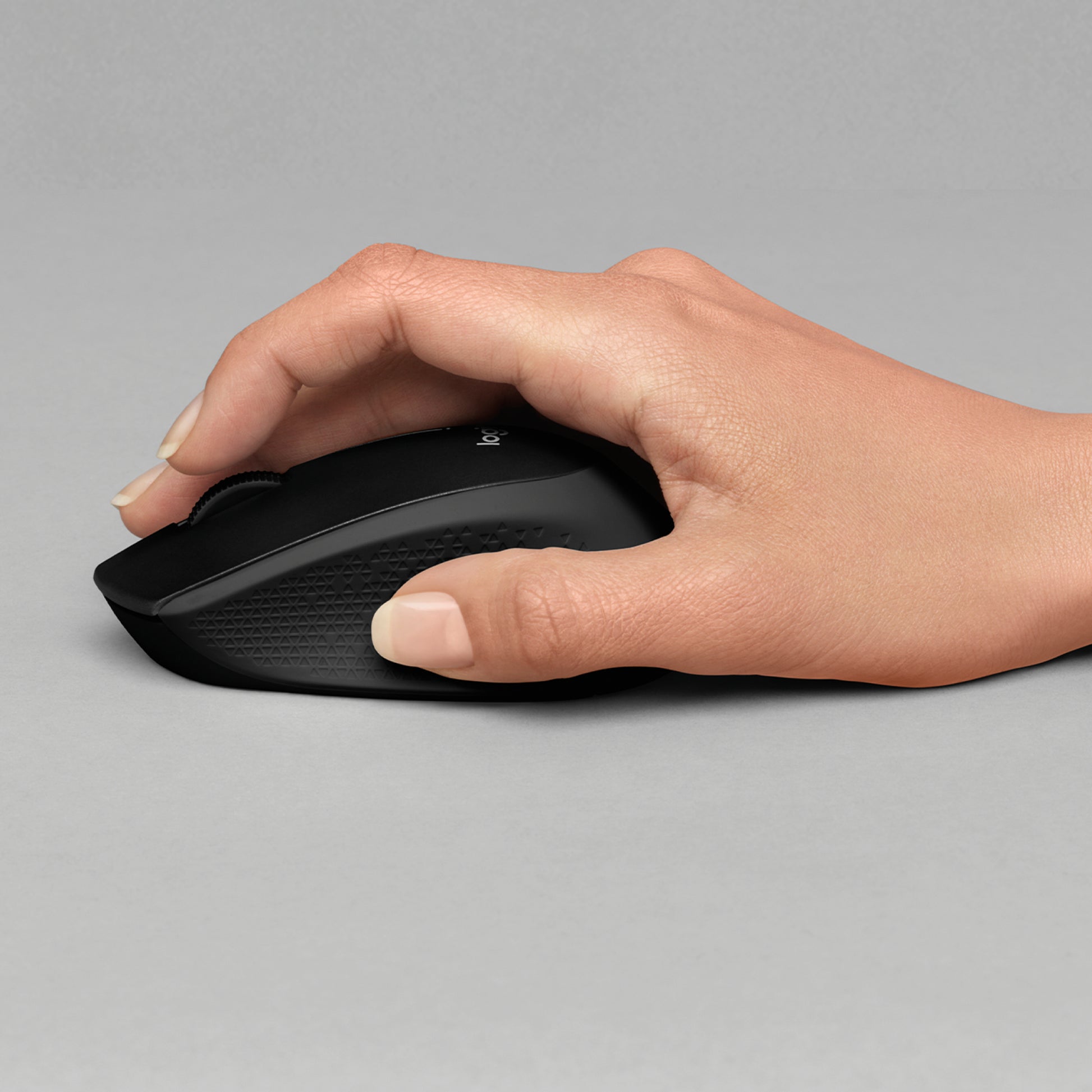 Logitech M330 Silent Plus Maus – kabellos, 2,4 GHz, Silent-Tasten, Rot