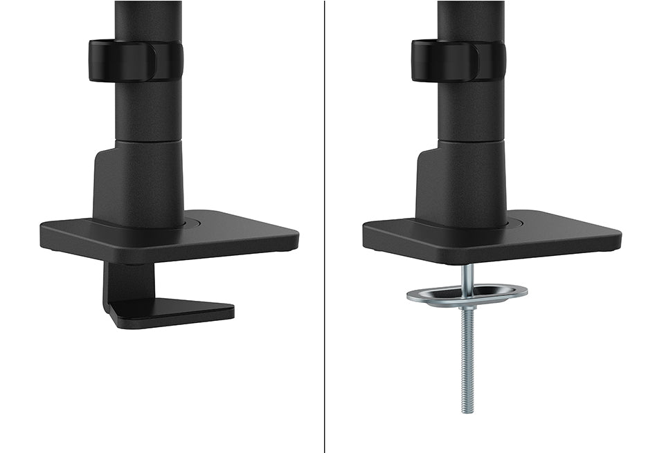 Neomounts Ds65S-950Bl2 – Monitorarm, Dual, Klemme/Durchführung, bis 34", VESA 75 × 75/100 × 100 mm, 11 kg